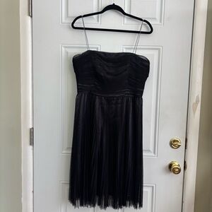 NWT Suzi Chin for Maggie Boutique Black 
Strapless Cocktail Dress, Size 12
